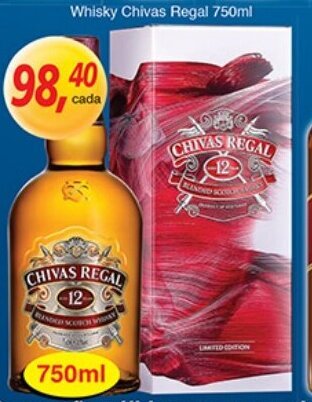 Whisky Chivas Regal 750ml