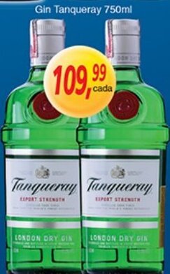 Supermercados Guanabara Gin Tanqueray 750ml oferta
