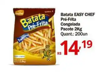 Althoff Supermercados Batata Easy Chef Pré-frita Congelada 2kg oferta
