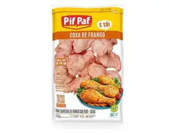 Paxá Supermercados Coxa de frango pif paf 1kg oferta