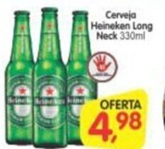 Cercadão Cerveja Heineken Long Neck 330ml oferta