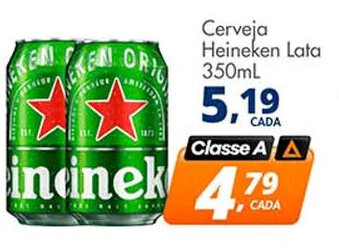 Cerveja Heineken Lata 350mL