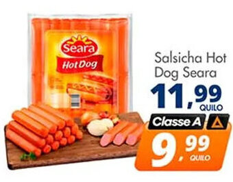 Delta Supermercados Salsicha Hot Dog Seara oferta