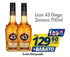 Delta Supermercados Licor 43 Diego Zamora 700ml oferta