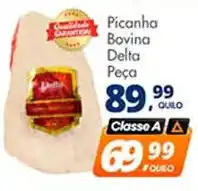Delta Supermercados Picanha Bovina Delta Peça oferta