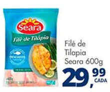 Delta Supermercados Filé de Tilapia Seara 600g oferta