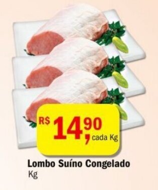 Ultrabox Lombo Suíno Congelado Kg oferta
