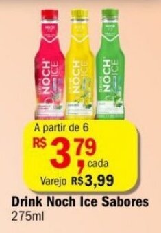 Ultrabox Drink Noch Ice Sabores 275ml oferta
