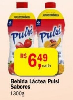 Ultrabox Bebida Láctea Pulsi Sabores 1300g oferta