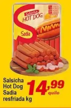 Ricoy Supermercados Salsicha Hot Dog Sadia resfriada kg oferta