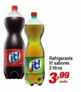 Ricoy Supermercados Refrigerante It! sabores 2 litros oferta
