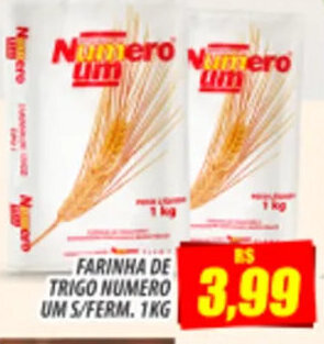 FARINHA DE TRIGO NUMERO UMS/FERM. 1KG