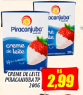 Juzan CREME DE LEITE PIRACANJUBA TP 2006 oferta