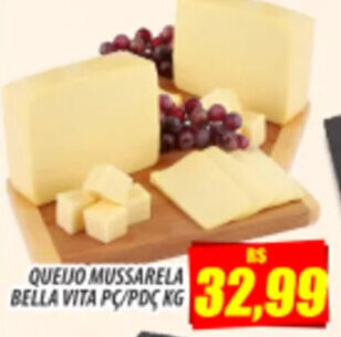 Juzan QUEIJO MUSSARELA BELLA VITA PC/PDC KG oferta