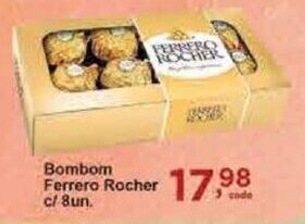 Rossi Supermercado Bombom Ferrero Rocher c/ 8un. oferta