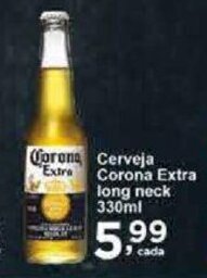 Rossi Supermercado Corona Cerveja Corona Extra long neck 330ml oferta