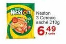 Rossi Supermercado Neston 3 Cereais sache 210g oferta