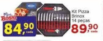 Kit Pizza Brinox 14 peças