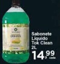 Rossi Supermercado Sabonete Liquido Tok Clean 2L oferta