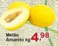 Rossi Supermercado Melão Amarelo kg oferta