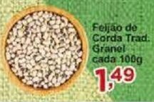 Rossi Supermercado Feijão de Corda Trad. Granel cada 100g oferta