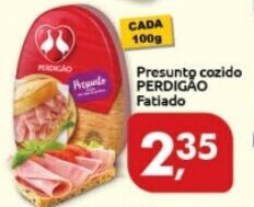 Supermercados Nori Presunto cozido PERDIGÃO Fatiado oferta