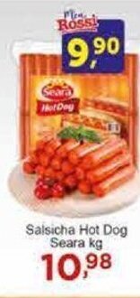 Rossi Supermercado Salsicha Hot Dog Seara kg oferta