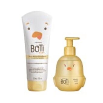 O Boticário Combo banho: sabonete líquido corpo e cabelo + loção hidratante de banho e pós-banho oferta