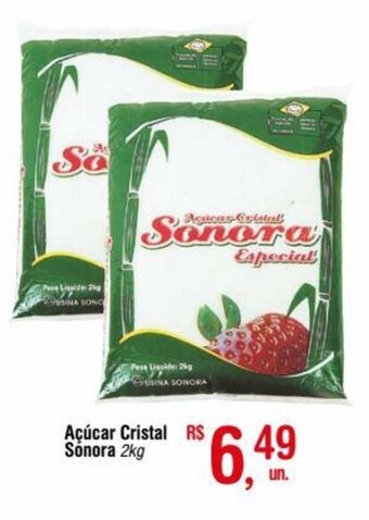 Fort Atacadista Açúcar Cristal Sonora 2kg oferta