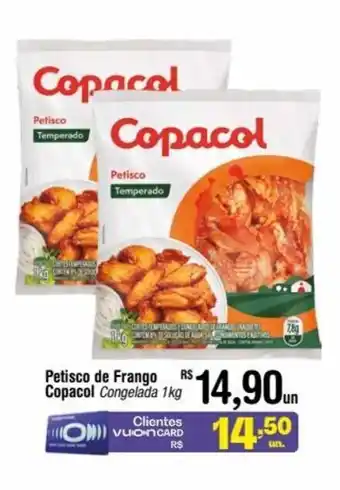 Fort Atacadista Petisco de Frango Copacol Congelada 1kg oferta