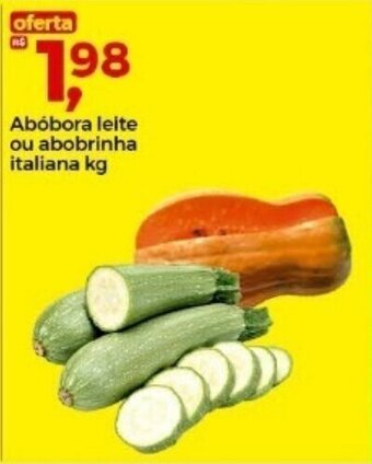 Frangolândia Abóbora leite ou abobrinha italiana kg oferta
