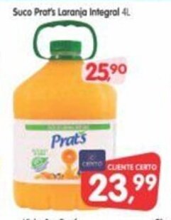 Suco Prats's Laranja Integral 4L
