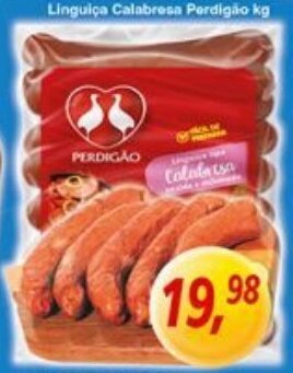 Linguiça Calabresa Perdigão kg