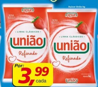 Supermercados Guanabara Açúcar União kg oferta