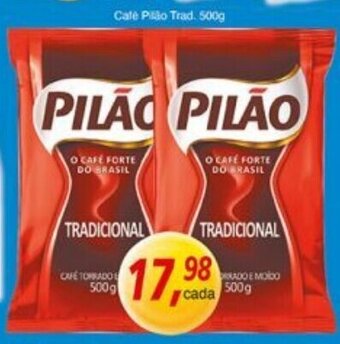 Supermercados Guanabara Café Pilão trad. 500g oferta