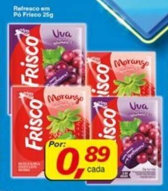 Supermercados Guanabara Refresco em Pó Frisco 25g oferta