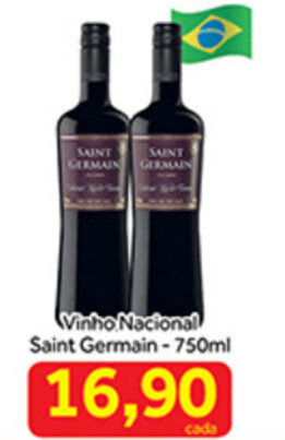 Vinho Nacional Saint Germain 750ml