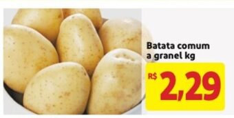 Mercado Extra Batata comum a granel 1kg oferta