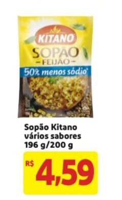 Mercado Extra Sopao Kitano varios sabores 196g/200g oferta