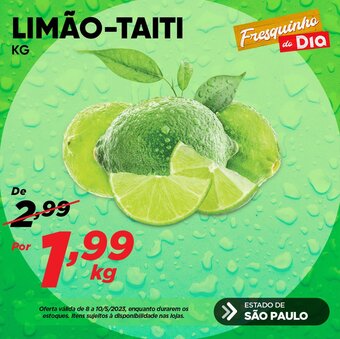Dia LIMÃO-TAITI KG oferta