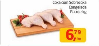 Tenda Atacado Coxa com sobrecoxa congelada pacote kg oferta