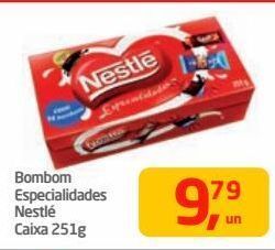 Tenda Atacado Bombom especialidades nestlé caixa 251g oferta
