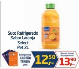 Tenda Atacado Suco de laranja select 2l oferta
