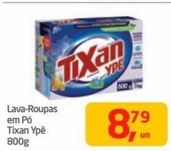 Tenda Atacado Lava roupas em pó tixan ypê 800g oferta
