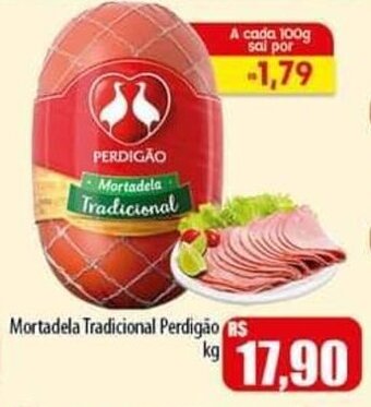 Proença Supermercados Mortadela Tradicional Perdigão kg oferta