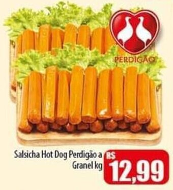 Proença Supermercados Salsicha Hot Dog Perdigão a Granel kg oferta