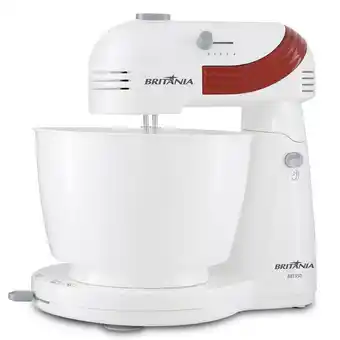 Casa e Vídeo Batedeira britânia bbt350b red 350w oferta