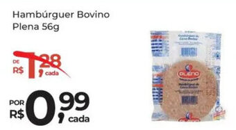 Hambúrguer Bovino Plena 56g