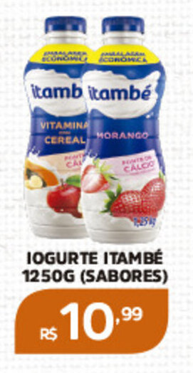 Pinheiro Supermercado IOGURTE ITAMBÉ 1250G (SABORES) oferta