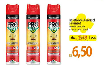 Atacadão Inseticida Aerossol Proinset Multi Inseticida Frasco com 350ml oferta
